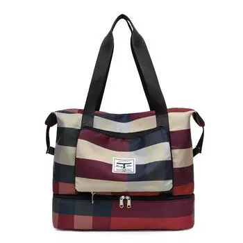 Дорожные сумки большой вместимости, водонепроницаемая сумка-тоут для багажа, дорожная сумка для спортзала, йоги, сумки на плечо для хранения для женщин и мужчин, большие чемоданы вино красного