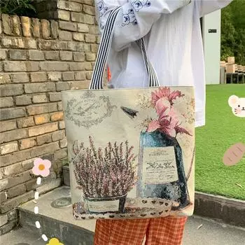 Дорожные женские сумки на ремне, холщовые сумки большой емкости, повседневные винтажные сумки