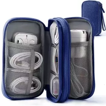 Дорожный чехол для гаджета MdskGang Сумка для аксессуаров Удобные товары для бизнеса Кабель для мыши Внешний аккумулятор Зарядное устройство SD-карта Кабель для наушников Мини-аксессуар