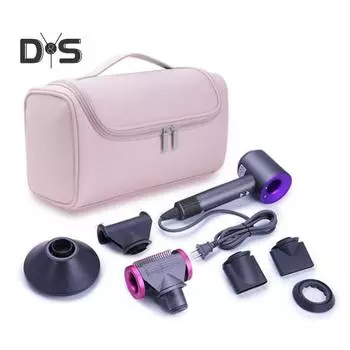 Дорожный чехол для переноски, портативный органайзер для хранения, водонепроницаемый, с несколькими отделениями, большой вместимостью, органайзер для фена зелёный