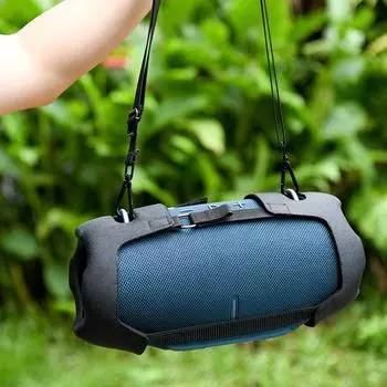 Дорожный чехол с регулируемым плечевым ремнем, износостойкий защитный чехол для динамика JBL Xtreme4 синий