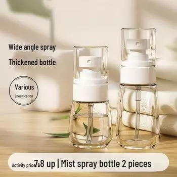 Дорожный флакон-распылитель сверхтонкого распыления для увлажняющих и спиртовых растворов, портативный и многоразовый. Travel bottle label sticker