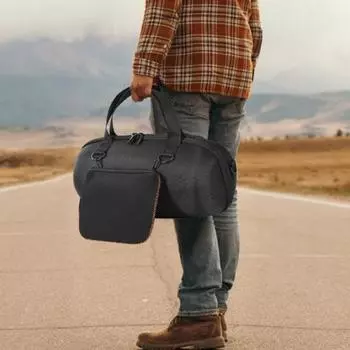 Дорожный футляр для хранения динамиков с ручкой, застежкой-молнией, ударопрочный, ударопрочный динамик оранжевый