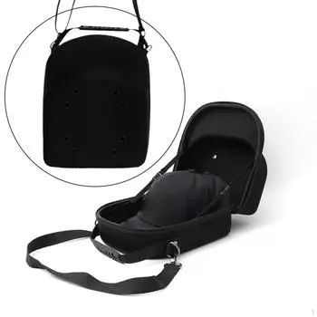 Дорожный футляр для шляпы, бейсбольный органайзер, рюкзак, черная крышка на молнии, коробка для хранения кепок, переноска для M