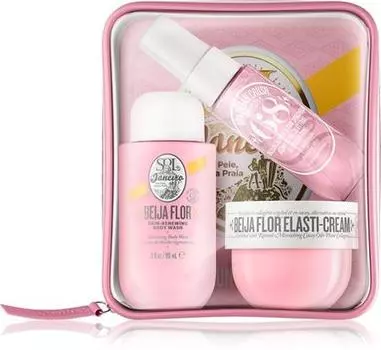 Дорожный комплект Sol de Janeiro Beija Flor Jet Set для женщин TU прозрачный
