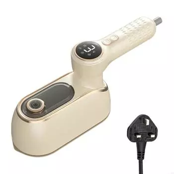 Дорожный отпариватель 1200 Вт Портативный утюг ЖК-дисплей Быстрый нагрев Ручной отпариватель для одежды Дом Общежитие