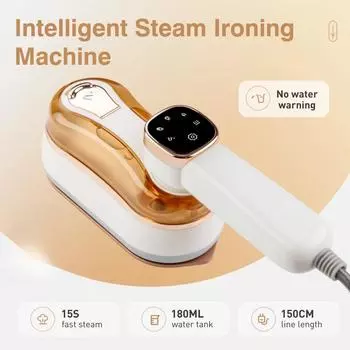 Дорожный отпариватель для одежды, портативный мини-паровой утюг, 1200 Вт, мощный ручной отпариватель для одежды с резервуаром для воды объемом 180 мл, быстрый нагрев us белый