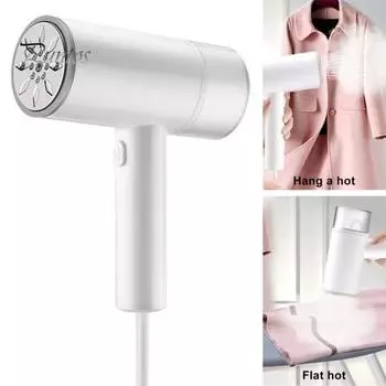 Дорожный отпариватель для одежды Портативный ручной отпариватель для одежды Складной на 180 градусов отпариватель для ткани для удаления морщин 2-в-1 1200 Вт Отпариватель для ткани US Plug