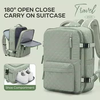 Дорожный рюкзак для ноутбука для женщин и мужчин, деловой, противоугонный, прочный, повседневный, водонепроницаемый, одобренный для полетов, рюкзак для ручной клади
