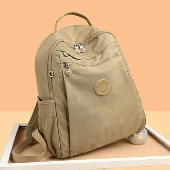 Дорожный рюкзак нейлоновый легкий женский рюкзак школьный рюкзак для студентов розовый