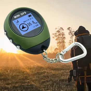 Дорожный USB-перезаряжаемый GPS-навигатор, портативный поисковик с защитой от потери