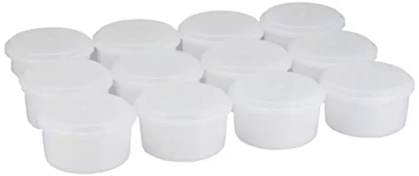 Doshisha HS-19MAZ Ice Maker Cup M, Set of 12, White