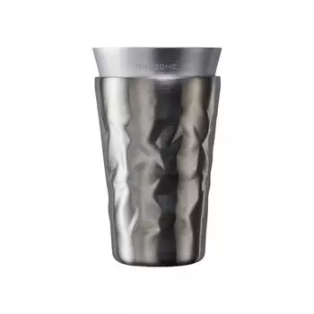 Doshisha Hyokyoku for cold storage double vacuum single layer Tumbler, only, structure, aluminum, 350ml, silver, ONZONE
