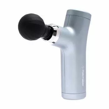 Doshisha Миофасциальный релиз Gun Point Beat Удобный легкий вибрационный перезаряжаемый поставляется с 4 насадками Серебряный 4-ступенчатый