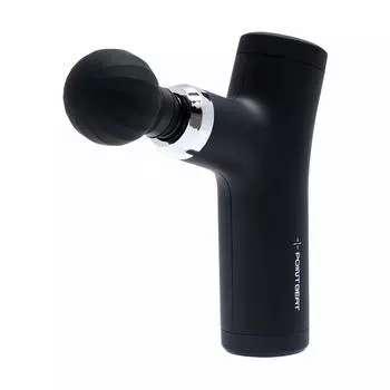 Doshisha Миофасциальный релиз Gun Point Beat Handy Легкий Вибрационный Перезаряжаемый Поставляется с 4 Насадками Черный 4-ступенчатый