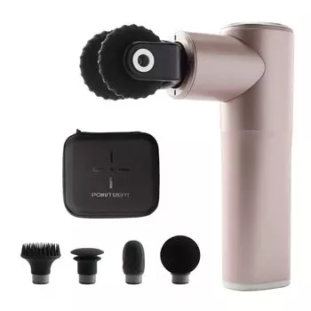 Doshisha Point Beat Handy Roller Plus перезаряжаемый легкий с 5 типами насадок шампанского золотого цвета Momilux