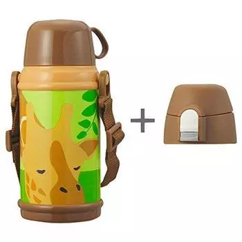 Doshisha Water Bottle Kids Bottle 2WAY 600ml Kirin DBKB600BR CALDO-Colors