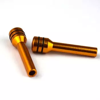 DOSJJIASL 2pcs Car Door Lock Pin Car Interior Door Fitting Locking Knobs, Golden