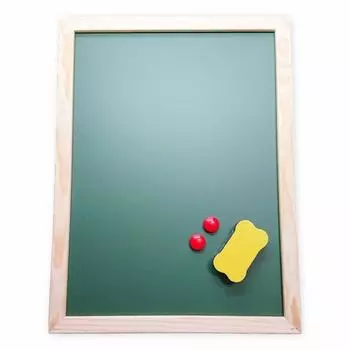 Доска 30 см x 40 см Формат A3 Доска для записей Магнитная доска для записей Удобная доска объявлений Маленькая вывеска Настольная Настенная подвесная доска для конференц-зала Офис чёрный