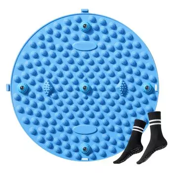 Доска для акупрессуры на точечные точки стопы Давление на точечные точки стопы Давление на точечные точки стопы Эргономичная акупрессура Акупрессура для стопы Home Comes синий