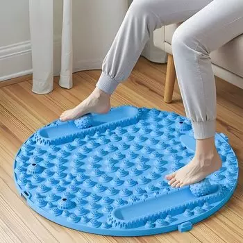 Доска для акупрессуры точек давления на стопу точка давления на стопу шагающий двухдорожечный массажный мяч массажные мячи для обоих синий