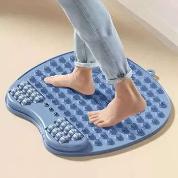 Доска для акупрессуры точек давления на стопу точка давления на стопу акупрессурный роликовый массажный роликовый акупрессурный массаж усталость восстановление стопы синий