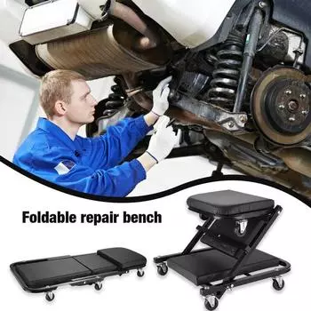 Доска для автомеханической мастерской Коврик для технического обслуживания автомобиля Инструменты для автомеханической мастерской Сиденье для автомобиля с откидной подушкой CHINA