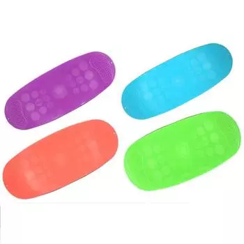 Доска для балансирования, доска для скручивания талии, доска для фитнеса 60*25*8 cm синий