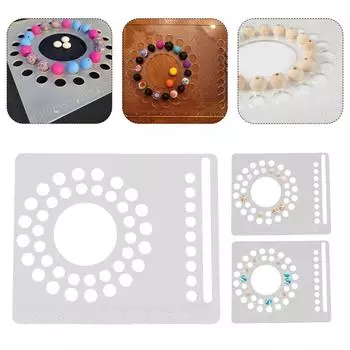 Доска для бисера на запястье, практичная доска для бисероплетения, органайзеры для бисера, лотки для бисера для изготовления бижутерии на запястье и брелоков