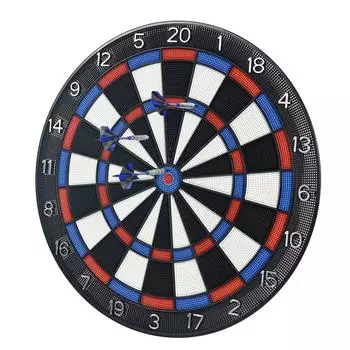 Доска для дартса для домашнего использования, модельный ряд Тихая см x см x см Внутреннее качество Высокое качество Аутентичная доска для дартса Для игр игроков 53,5 53,5 3,7