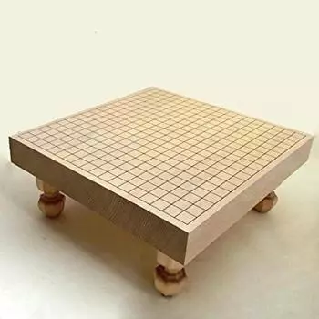 Доска для игры в го с бамбуковой доской, Shin-Kaya, 2-дюймовые ножки,