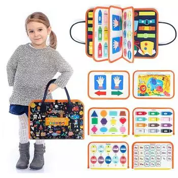 Доска для малышей, дошкольники, сделай сам, Монтессори, обучение, Senso 3D, раннее обучение, мелкая моторика, игрушка для мальчиков и девочек