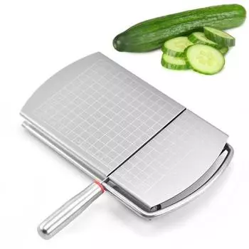 Доска для нарезки сыра из нержавеющей стали для блока сыра, масла, овощей, точные линии сетки, легко чистящийся кухонный гаджет серебряный