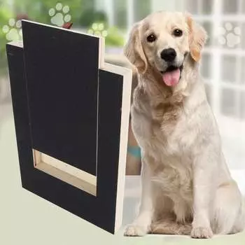 Доска для ногтей для собак деревянная, без тревожности, наждачная бумага, пилочка для ногтей с коробкой для лакомств для собак