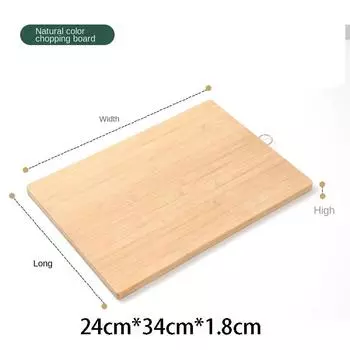 Доска для овощей, разделочная доска из цельного дерева, бамбуковая креативная разделочная доска, деревянная доска, нескользящие кухонные инструменты