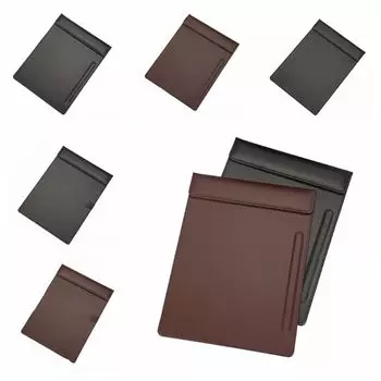 Доска для письма из искусственной кожи формата А4, папка-планшет, модная папка для бумаги, учитель Black-Flat