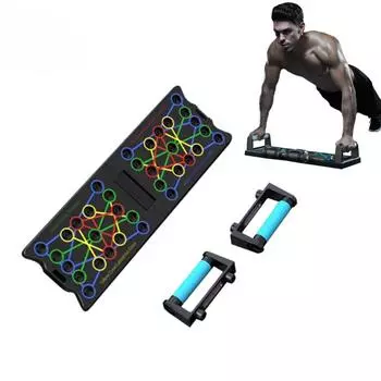 Доска для пуш-ап, оборудование для спортзала, портативный многофункциональный складной тренажер для пресса и грудной мышцы, домашние упражнения, спортивная планка, фитнес-набор
