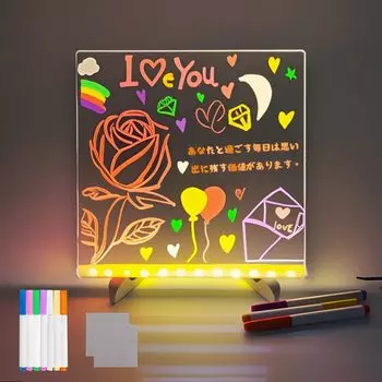 Доска для рисования DIY Доска для рисования Рисунок Высокая яркость Иллюстрация Граффити Повторяющаяся доска для письма и стирания Игрушка для рисования Игрушка для убийства времени Девочки Мальчики