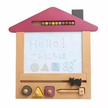 Доска для рисования Oekaki House Oekaki House Jiji Обучающая игрушка Деревянная игрушка gg (Кошка)