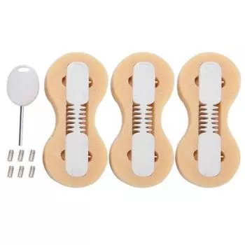 Доска для серфинга Fcs Fusion Fin Box Плавники для серфинга Плавники для серфинга Fcs Plugs Black (3шт) белый