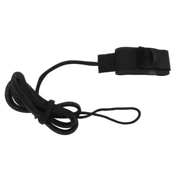 Доска для серфинга, регулируемые манжеты на лодыжку, спасательный трос, аксессуары для активного отдыха, черный цвет чёрный