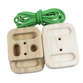 Доска для скалолазания, тренировочная доска для пальцев с подвесной веревкой в помещении и на открытом воздухе