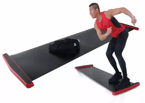 Доска для скольжения Balance 1 Slide Board EX Slide Board EX - супергладкая доска для занятий скольжением в домашних условиях с чехлом для обуви из лайкры! Супергладкая поверхность для наилучшего результата.