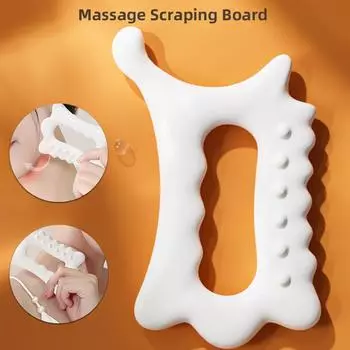Доска для скрабирования лица из смолы, подтягивающая, укрепляющая, растягивающая, акупунктурная, расслабляющая, портативная доска для скрабирования всего тела