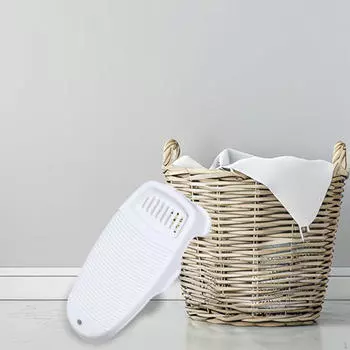 Доска для стирки одежды, переносная противоскользящая доска с держателем для мыла, подвешиваемая, утолщенная, бытовая Blue