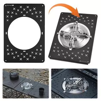 Доска для стола IGT Полезная доска для печи на открытом воздухе Доска для стола из нержавеющей стали