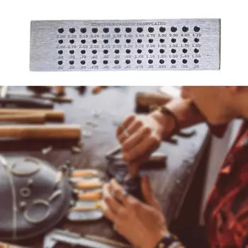 Доска для волочения ювелирной проволоки, изготовление, украшения, доска 6mm