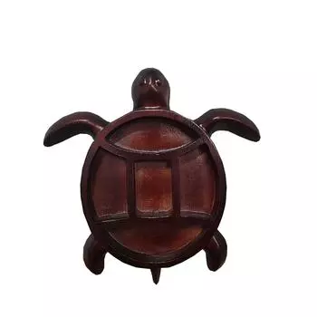 Доска для закусок, Деревянный сервировочный поднос, Тематическое блюдо для вечеринки для сыра, закусок, фруктов, Украшение для еды для дома, кухни, Подарок для любителей черепах, отдыхающих на пляже One Size