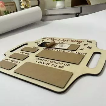 Доска для записей «Первый день в школе» для сухого стирания, многоразовая, «Назад в школу», деревянная памятная табличка, украшение, сувенир для учеников дошкольного детского сада, подарок