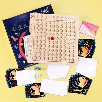 Доска-головоломка для умножения 99 для детей раннего возраста